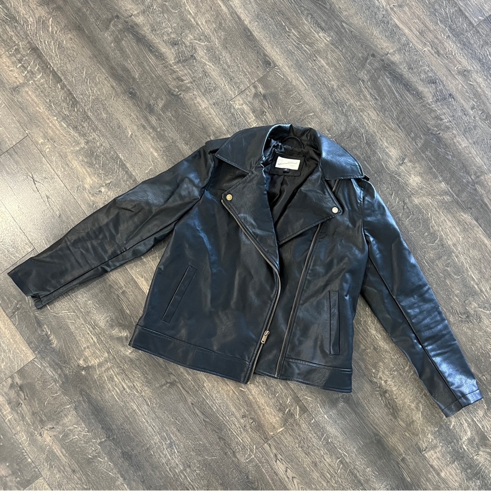 Faux Leather Jacket